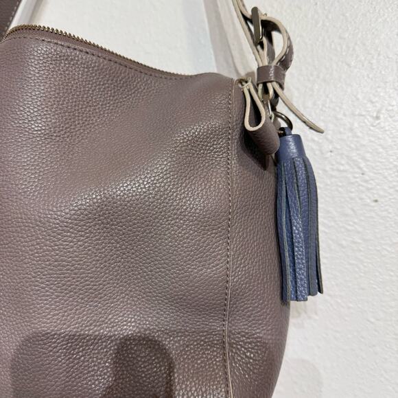 Kate Spade Taupe Pebble Leather Shoulder Bag - Picture 4 of 16